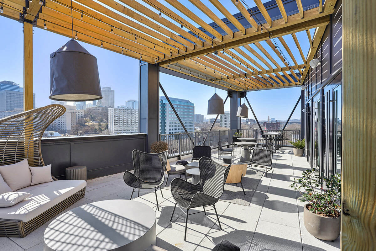 Deck w/ Skyline View